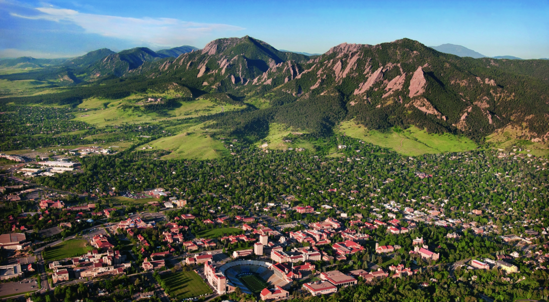 Boulder-Skyline Boulder Landscape Photo
